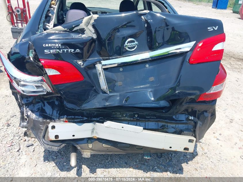 2019 Nissan Sentra Sv VIN: 3N1AB7AP2KL606914 Lot: 39870475