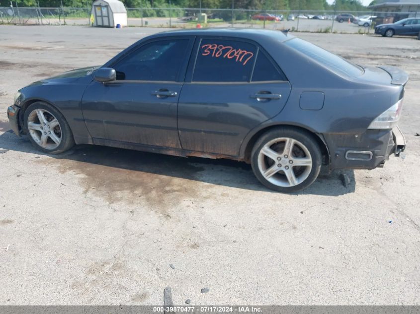 2001 Lexus Is 300 VIN: JTHBD182910029473 Lot: 39870477