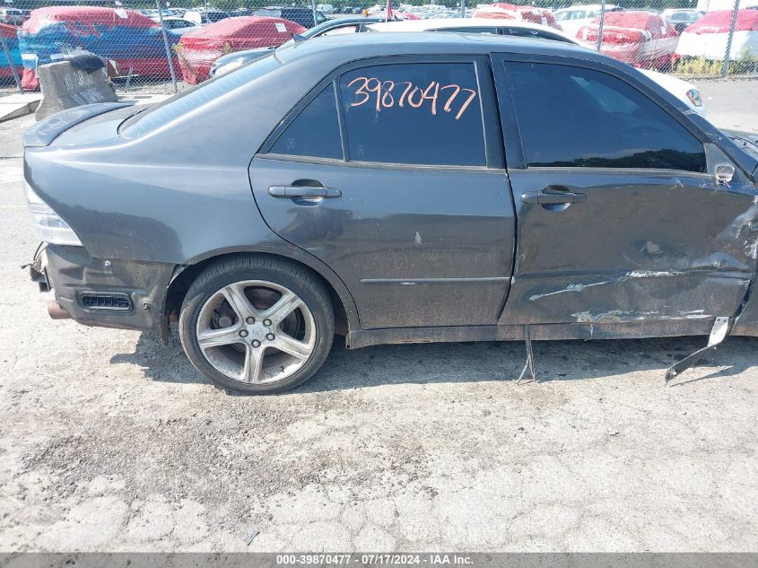 2001 Lexus Is 300 VIN: JTHBD182910029473 Lot: 39870477