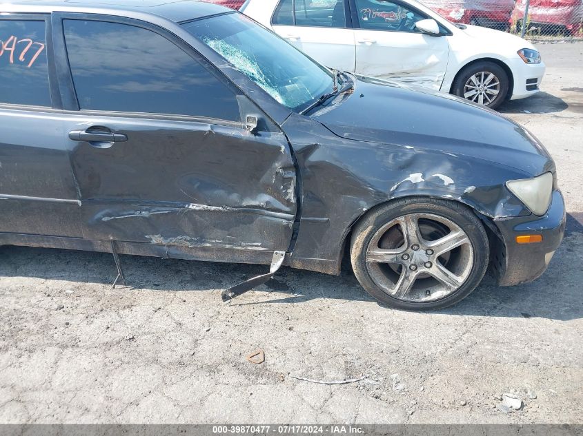 2001 Lexus Is 300 VIN: JTHBD182910029473 Lot: 39870477