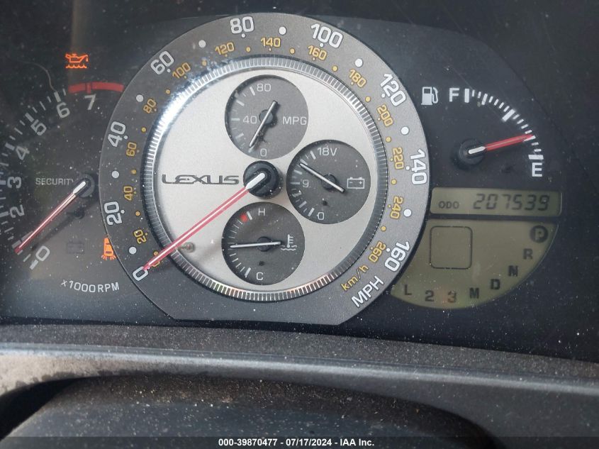 2001 Lexus Is 300 VIN: JTHBD182910029473 Lot: 39870477