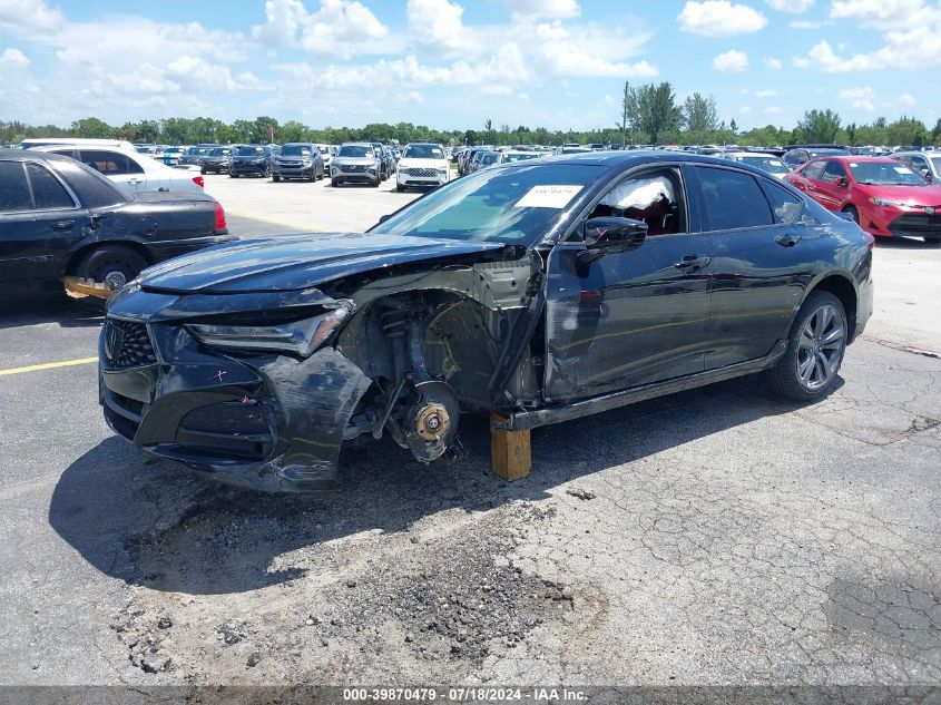 2021 ACURA TLX 2.0L I-4 DI, DOHC, V(VIN: 19UUB5F53MA014407
