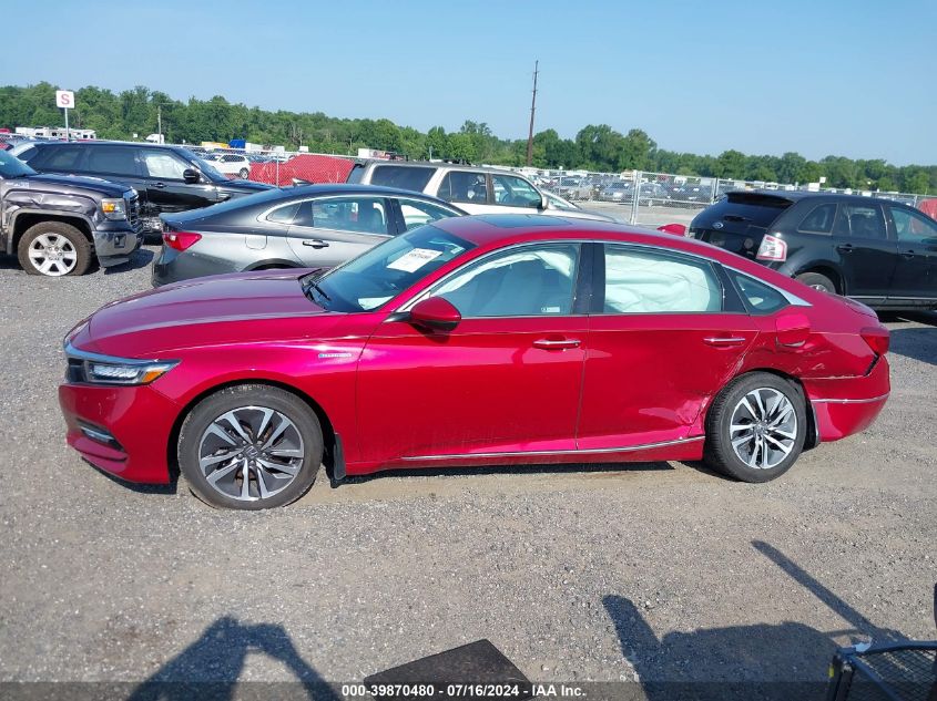 2018 Honda Accord Hybrid Touring VIN: 1HGCV3F95JA005892 Lot: 39870480