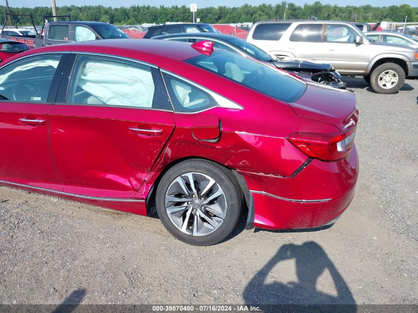 2018 Honda Accord Hybrid Touring VIN: 1HGCV3F95JA005892 Lot: 39870480