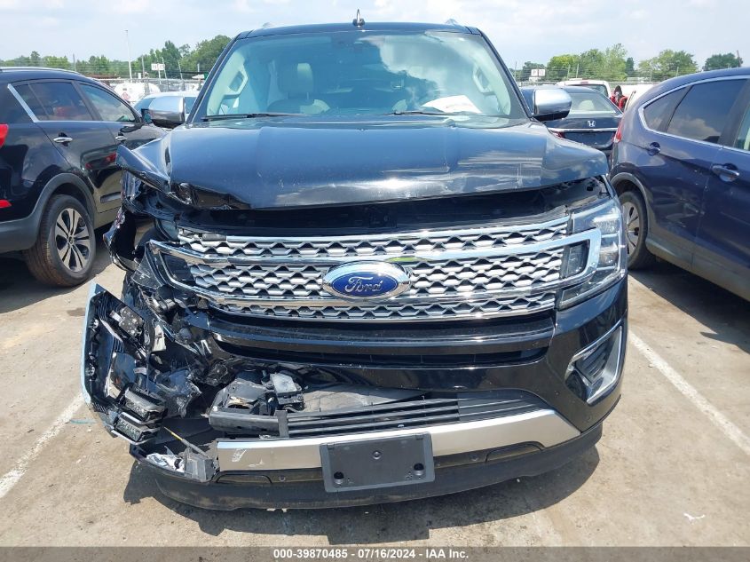 2018 Ford Expedition Max Platinum VIN: 1FMJK1LT4JEA68814 Lot: 39870485