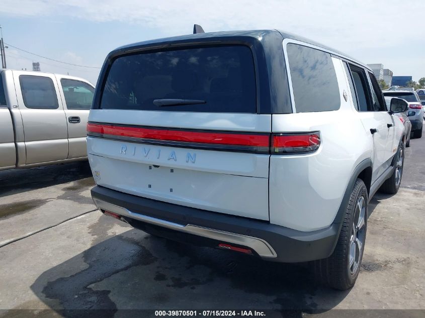 2024 Rivian R1S Adventure Quad Motor Large Pack VIN: 7PDSGABA9RN038481 Lot: 39870501