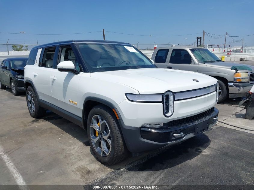 2024 Rivian R1S Adventure Quad Motor Large Pack VIN: 7PDSGABA9RN038481 Lot: 39870501