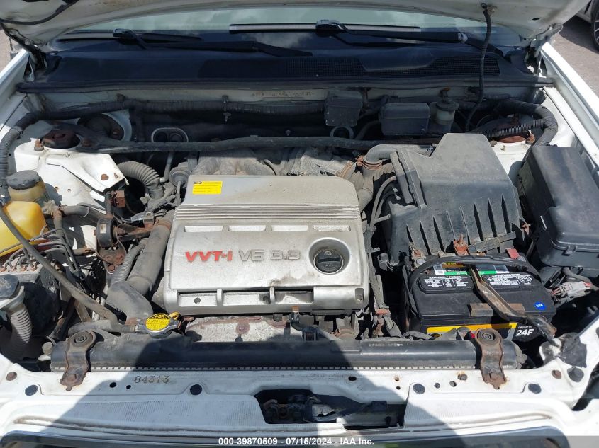 2006 Toyota Highlander V6 VIN: JTEGP21A660120127 Lot: 39870509