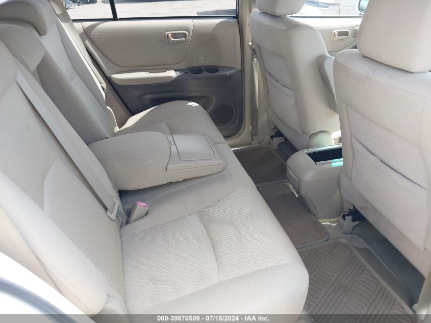 2006 Toyota Highlander V6 VIN: JTEGP21A660120127 Lot: 39870509