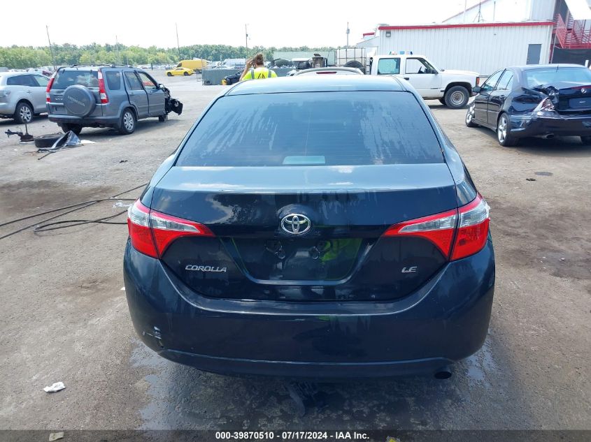 2016 Toyota Corolla Le VIN: 2T1BURHE4GC515410 Lot: 39870510