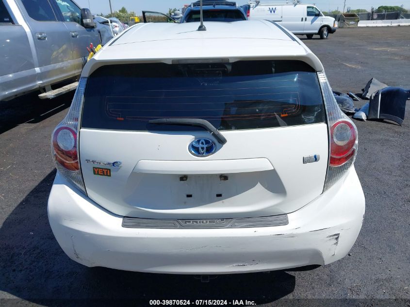 2013 Toyota Prius C Two VIN: JTDKDTB35D1046980 Lot: 39870524