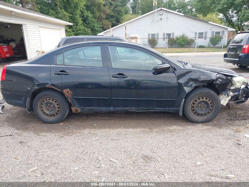 2006 Mitsubishi Galant Es/Se VIN: 4A3AB36F26E070202 Lot: 39870551