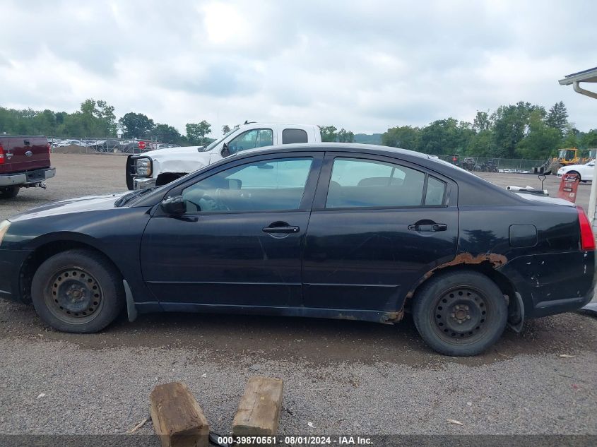 2006 Mitsubishi Galant Es/Se VIN: 4A3AB36F26E070202 Lot: 39870551