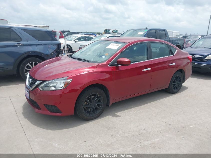 2016 Nissan Sentra Sv VIN: 3N1AB7APXGL658718 Lot: 39870565