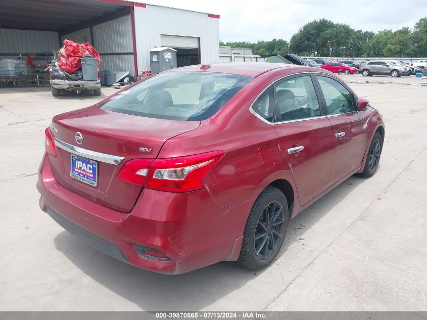 2016 Nissan Sentra Sv VIN: 3N1AB7APXGL658718 Lot: 39870565