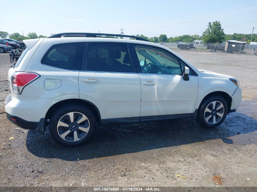 2017 Subaru Forester 2.5I Limited VIN: JF2SJARCXHH553973 Lot: 39870568