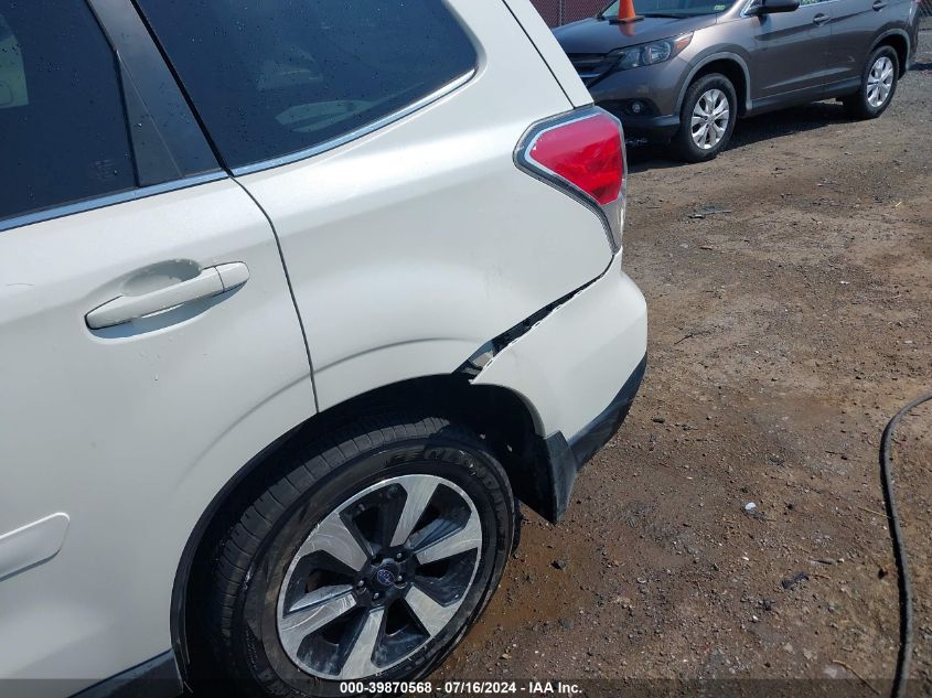 2017 Subaru Forester 2.5I Limited VIN: JF2SJARCXHH553973 Lot: 39870568