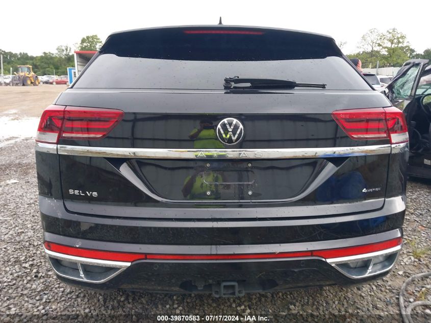 2023 Volkswagen Atlas Cross Sport 3.6L V6 Sel Premium R-Line VIN: 1V2FE2CA0PC218393 Lot: 39870583