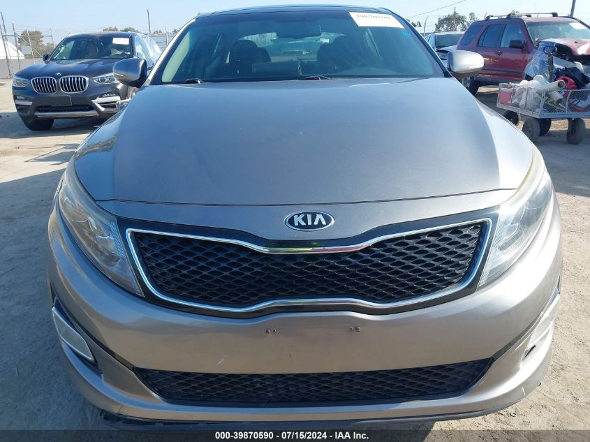 2015 Kia Optima Ex VIN: 5XXGN4A71FG500243 Lot: 39870590