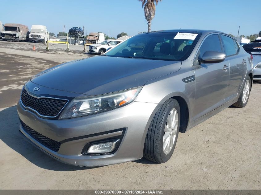 2015 Kia Optima Ex VIN: 5XXGN4A71FG500243 Lot: 39870590