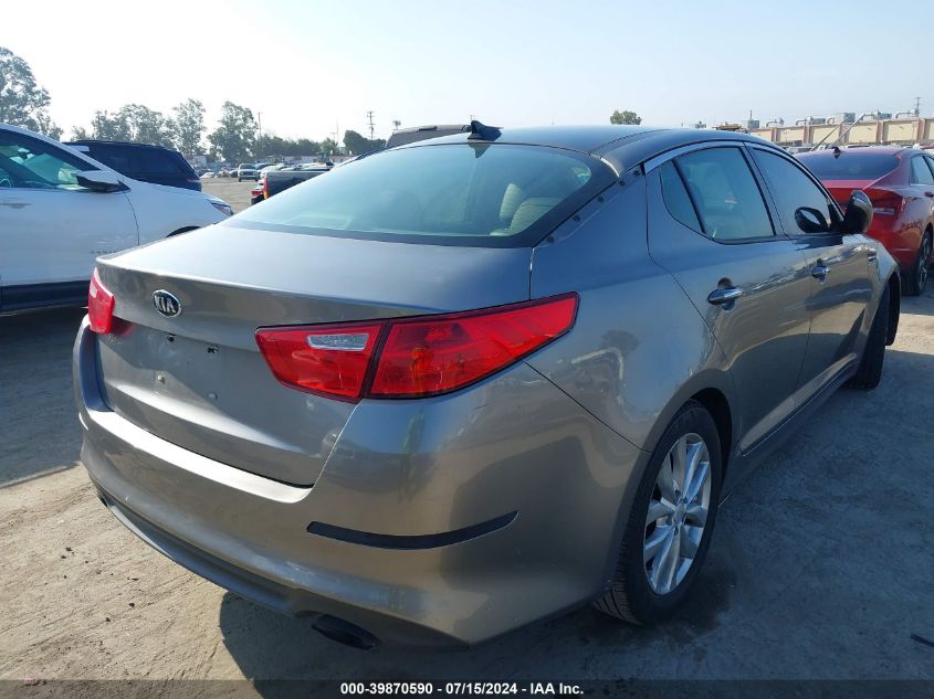 2015 Kia Optima Ex VIN: 5XXGN4A71FG500243 Lot: 39870590