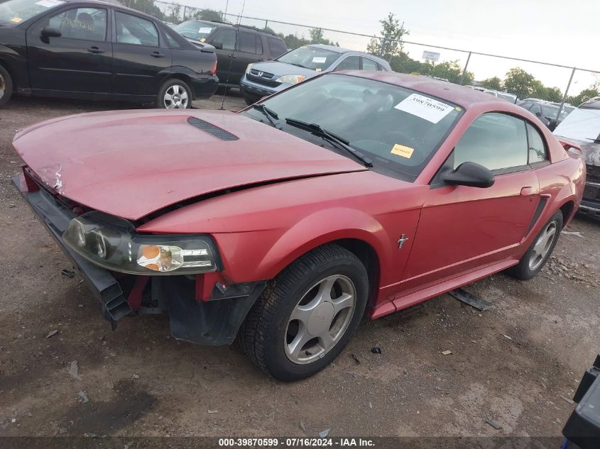 2002 Ford Mustang VIN: 1FAFP40422F212095 Lot: 39870599