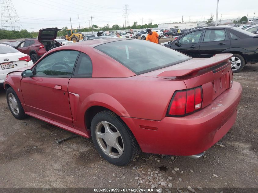 2002 Ford Mustang VIN: 1FAFP40422F212095 Lot: 39870599