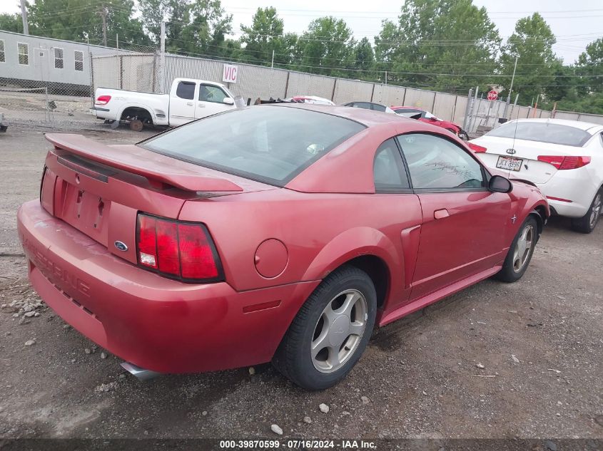 2002 Ford Mustang VIN: 1FAFP40422F212095 Lot: 39870599