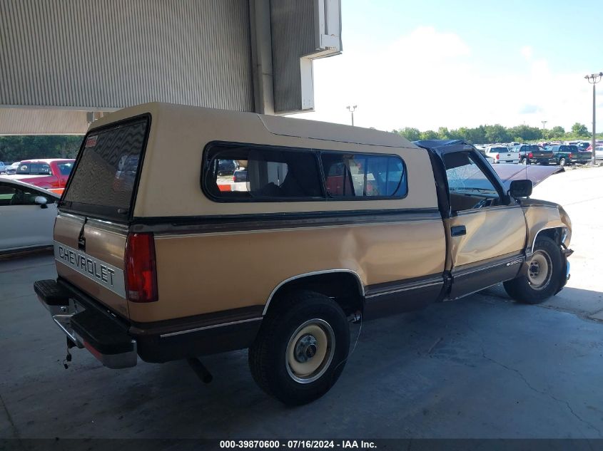 1988 Chevrolet Gmt-400 C2500 VIN: 1GCFC24K0JZ325771 Lot: 39870600