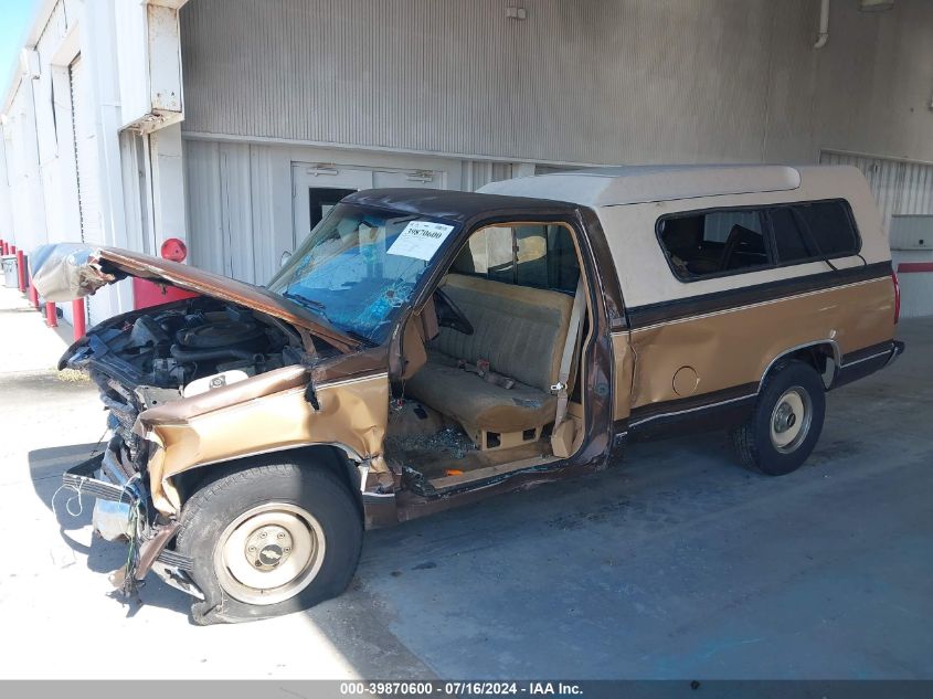 1988 Chevrolet Gmt-400 C2500 VIN: 1GCFC24K0JZ325771 Lot: 39870600