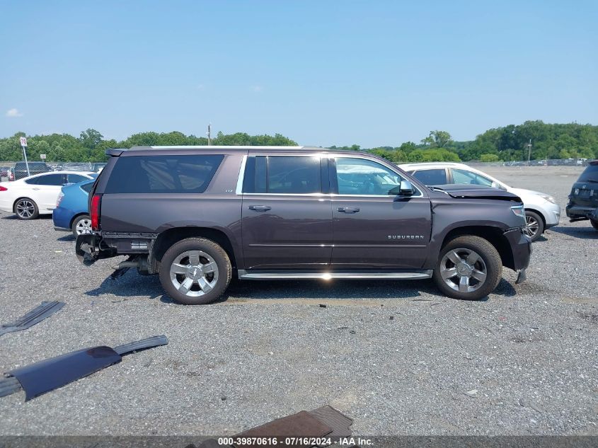 2015 Chevrolet Suburban 1500 Ltz VIN: 1GNSKKKC9FR531666 Lot: 39870616