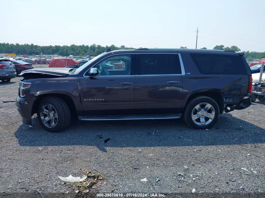 2015 Chevrolet Suburban 1500 Ltz VIN: 1GNSKKKC9FR531666 Lot: 39870616