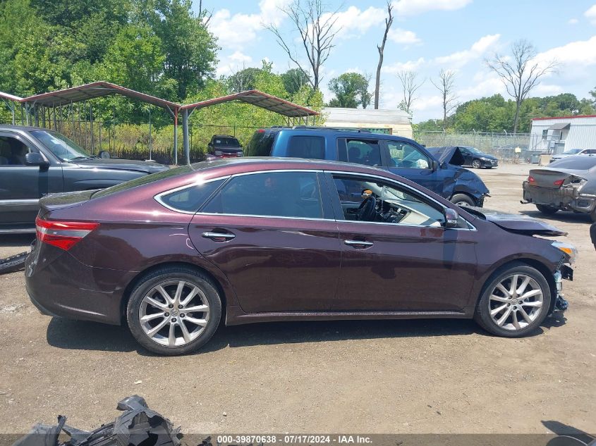 2013 Toyota Avalon Limited VIN: 4T1BK1EB5DU006826 Lot: 39870638