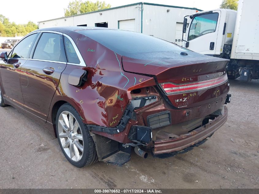 2016 Lincoln Mkz Hybrid Hybrid VIN: 3LN6L2LUXGR606486 Lot: 39870652