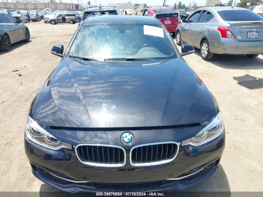 2017 BMW 330I VIN: WBA8B9G37HNU53139 Lot: 39870654