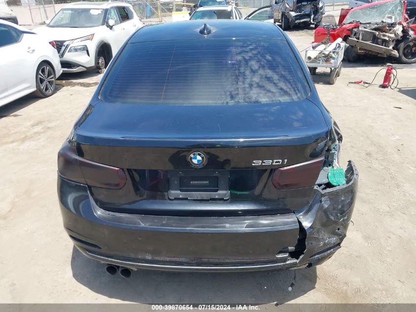2017 BMW 330I VIN: WBA8B9G37HNU53139 Lot: 39870654