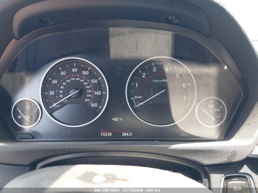 2017 BMW 330I VIN: WBA8B9G37HNU53139 Lot: 39870654