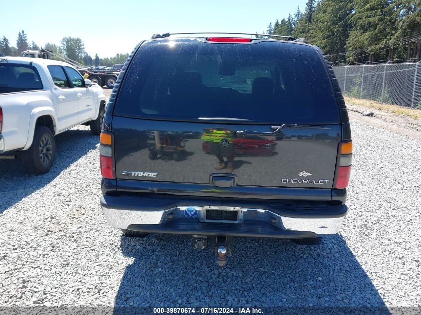 2004 Chevrolet Tahoe Lt VIN: 1GNEK13T44J298006 Lot: 39870674