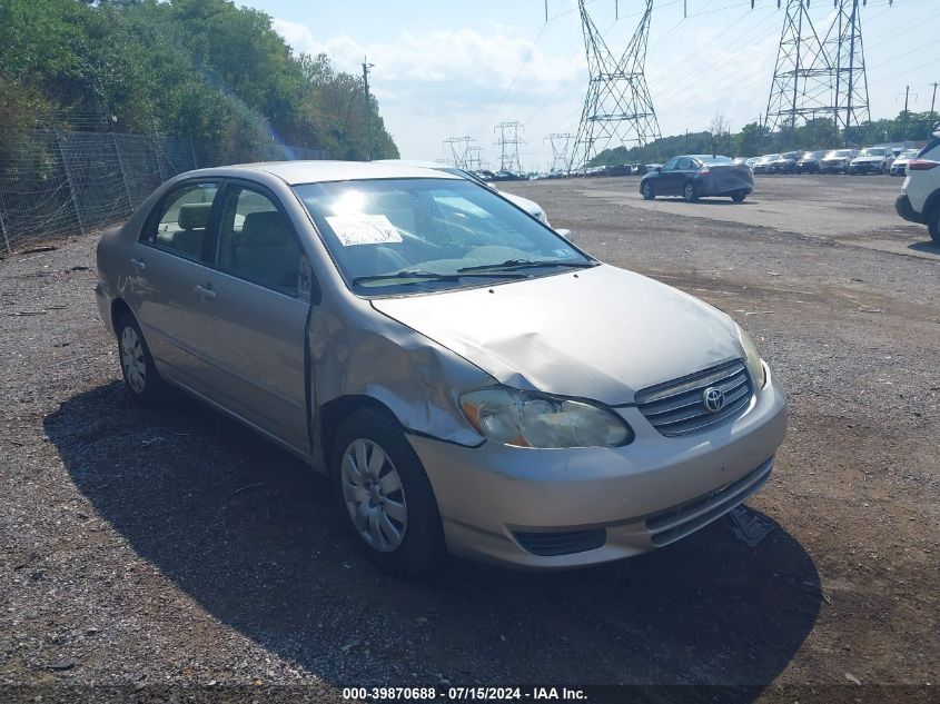2003 Toyota Corolla Le VIN: 1NXBR32E03Z094527 Lot: 39870688