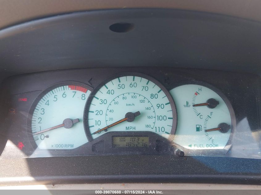 2003 Toyota Corolla Le VIN: 1NXBR32E03Z094527 Lot: 39870688