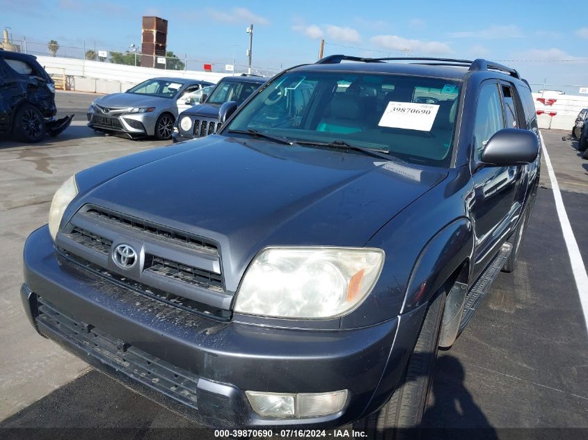 2005 Toyota 4Runner Limited VIN: JTEZU17R950057175 Lot: 39870690