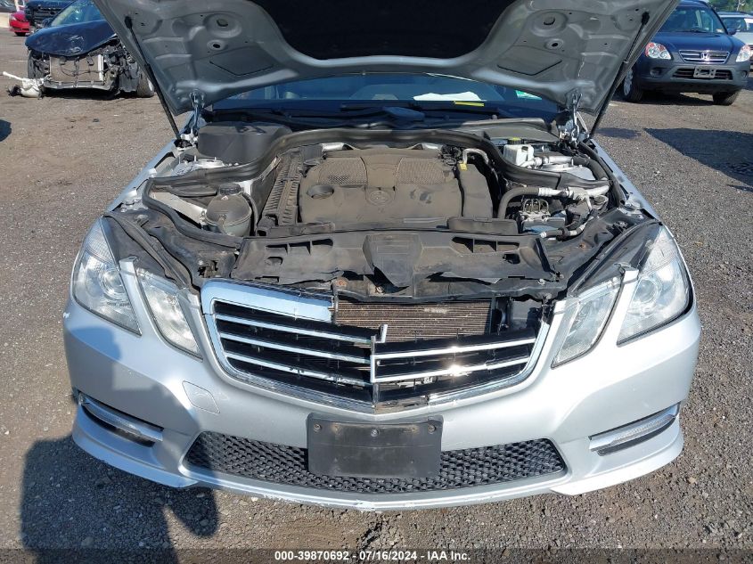 2012 Mercedes-Benz E 350 4Matic VIN: WDDHF8JB8CA605694 Lot: 39870692