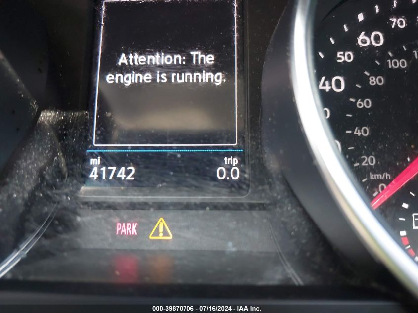 2018 Volkswagen Tiguan S VIN: 3VV1B7AX0JM091886 Lot: 39870706