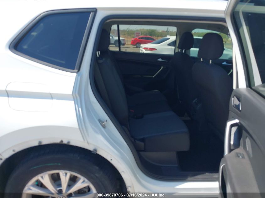 2018 Volkswagen Tiguan S VIN: 3VV1B7AX0JM091886 Lot: 39870706