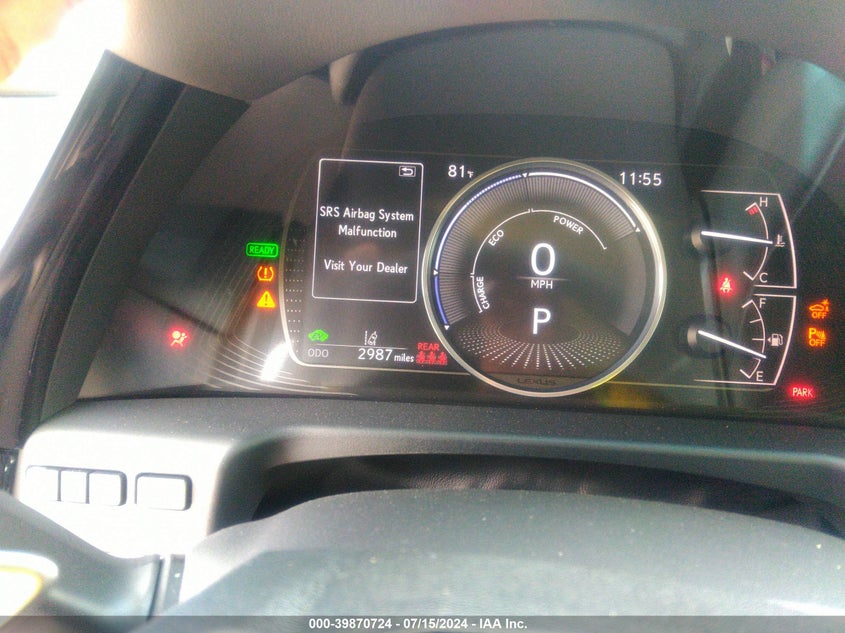 2024 Lexus Es 300H VIN: 58ADA1C16RU037279 Lot: 39870724