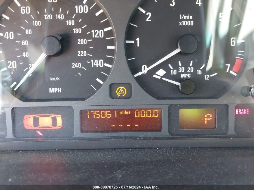 2004 BMW 325Xi VIN: WBAEU33454PR11901 Lot: 39870725