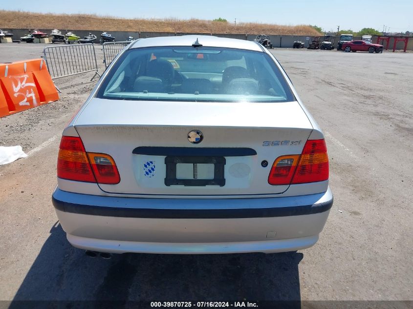 2004 BMW 325Xi VIN: WBAEU33454PR11901 Lot: 39870725