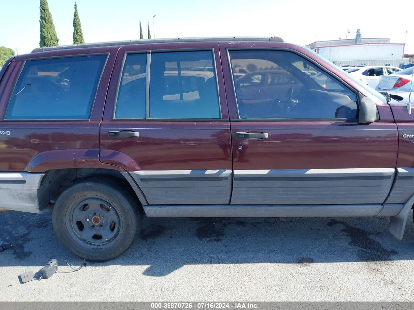 1994 Jeep Grand Cherokee Laredo VIN: 1J4GZ58Y9RC120459 Lot: 39870726