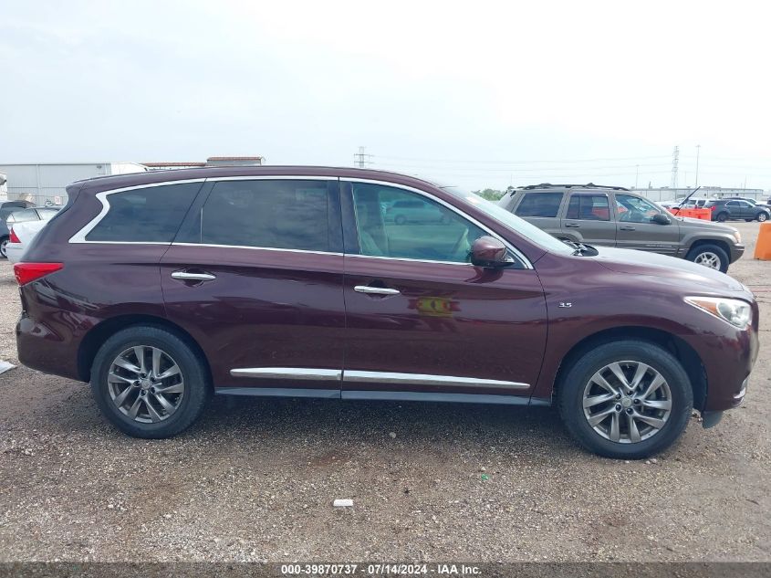 2014 Infiniti Qx60 VIN: 5N1AL0MN4EC526148 Lot: 39870737