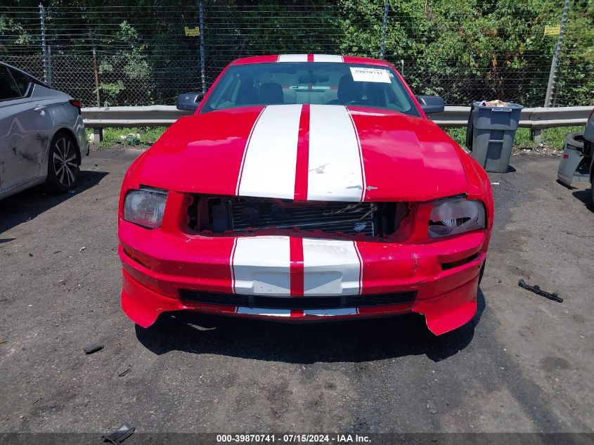 2006 Ford Mustang V6 VIN: 1ZVFT80N365182085 Lot: 39870741